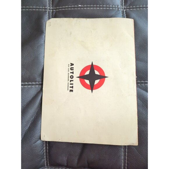 1960s AUTO-LITE SPARK PLUGS Ignition Engineered Complete Specification Catalog - Picture 4 of 4